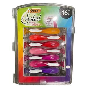 BIC Soleil Simply Color Collection Smoother Shave (16 Total) NEW